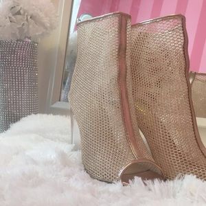 Rose Gold High Heels